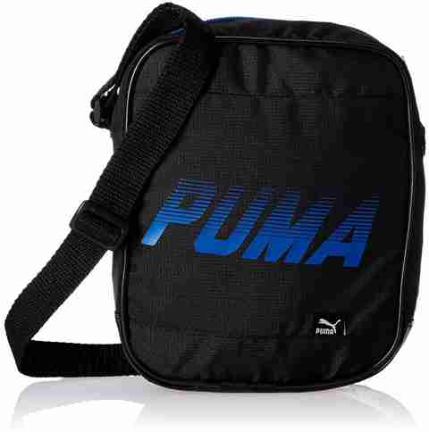 Buy PUMA Men Black Messenger Bag puma black-puma royal Online