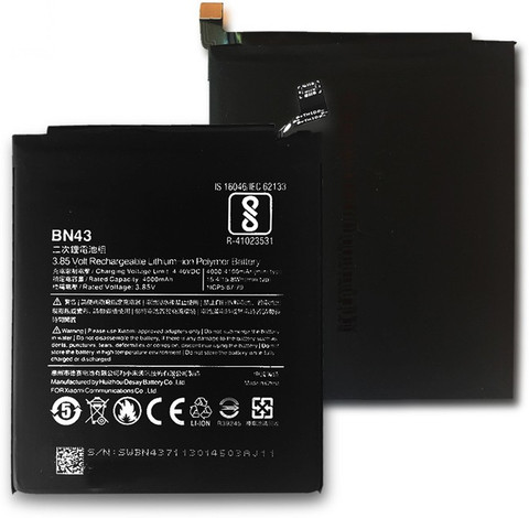 LIFON Mobile Battery For Xiaomi Redmi Note 4X-BN43 Price in India