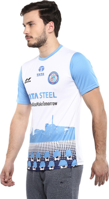 NIVIA Printed Men Round Neck White T-Shirt Buy NIVIA Printed Men