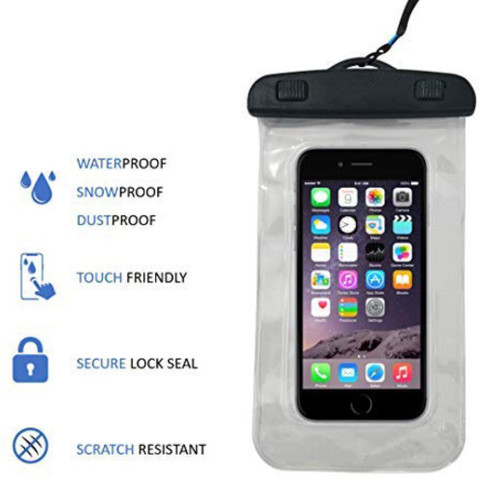Water Resistant Bag For Phone AMUSING Pouch For Outdoor Waterproof