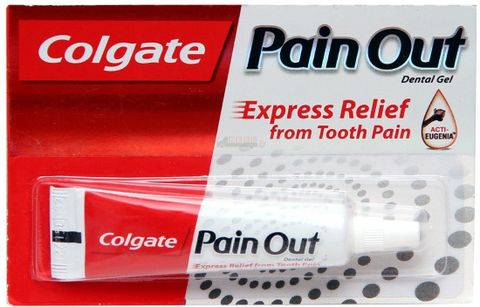 Colgate Pain Out Dental Gel - Express Relief from Tooth Pain Toothpaste ...