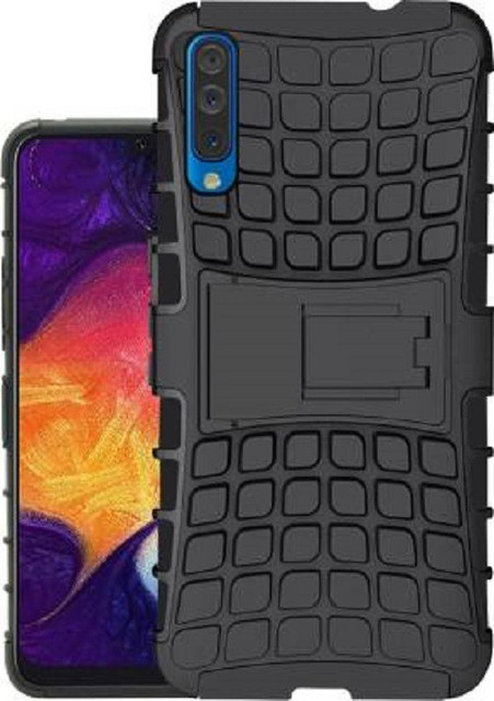 Empire Accessories Back Cover for Samsung A50 Tyre case with kick