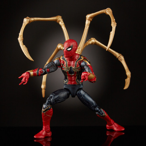 Marvel Legends Hot Toys Iron Spider Poses MARVEL CLASSIC