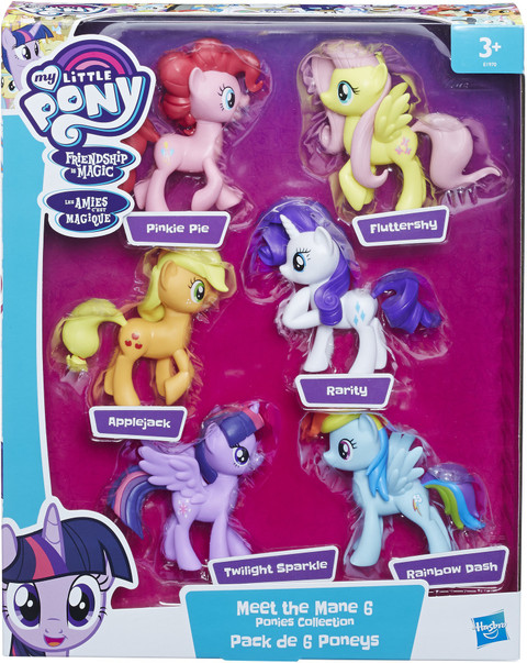 MY LITTLE PONY Toys Meet The Mane Ponies Collection