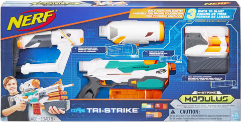 Nerf Modulus Tri-Strike Blaster,Create Different Blasters Guns - Main Image