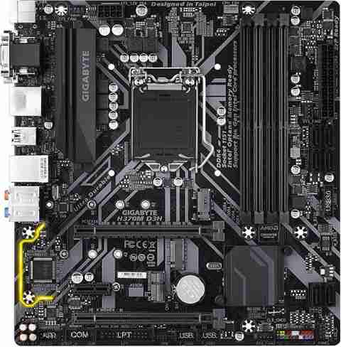 マザーボード Core i5 8500 IGABYTE H370M D3H M-ATX GIGABYTE H370M D3H LGA1151Socket Micro-ATX Intel H370 Chipset DDR4