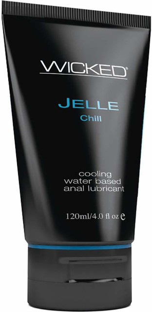 Wicked Jelle Chill (Cooling Effect) Water Based Anal Personal Lubricant  Price in India