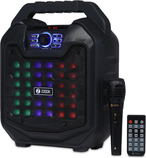 Zoook -One Click Recording 30 W Bluetooth Party Speaker