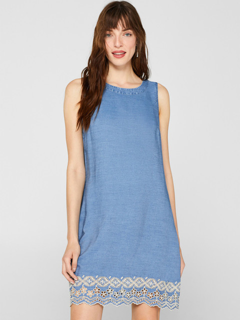 esprit blue dress LIONESS L'Esprit Mini Dress Indigo Selfie Leslie