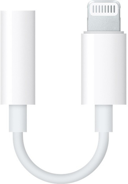 Apple White MMX62ZM/A Lightning to mm Phone Converter Price in