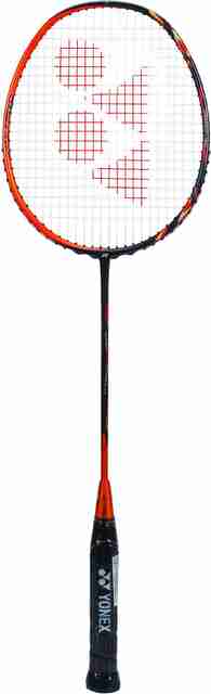 YONEX Astrox 69 Badminton Racquet, Black/Orange Multicolor Strung