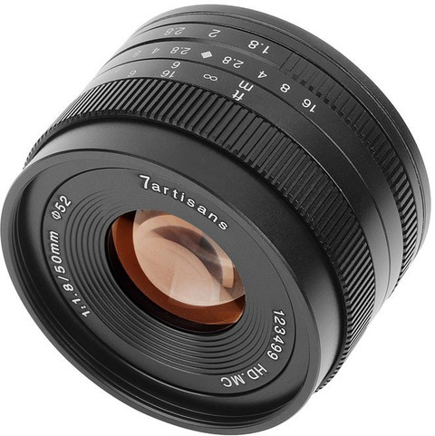 7Artisans 50mm f1.8 lensfor Canon Standard Prime Lens - 7Artisans