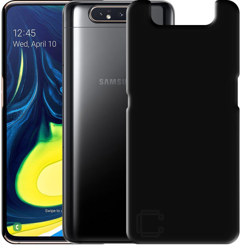 CASE CREATION Back Cover for Samsung Galaxy A80 Case Matte Rubberised  Finish Frosted Hard Back Cover Guard 360 Protection