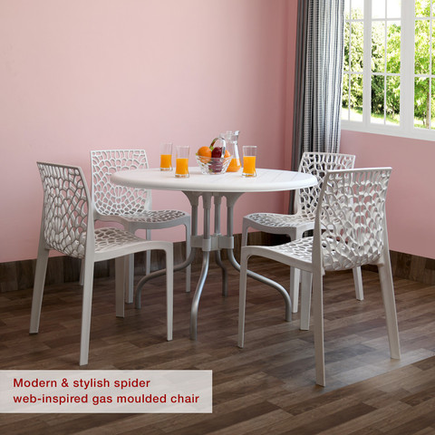 Supreme Web for Home Garden Plastic Outdoor Chair Price in India