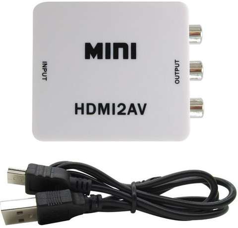 TERABYTE TV-out Cable MINI HDMI2AV HD Video Converter
