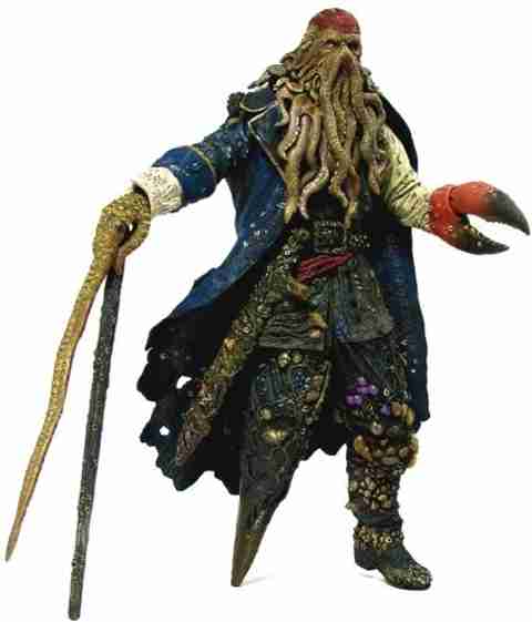 NECA Pirates Of The Caribbean 2 Davy Jones 12Inch Talking Figure