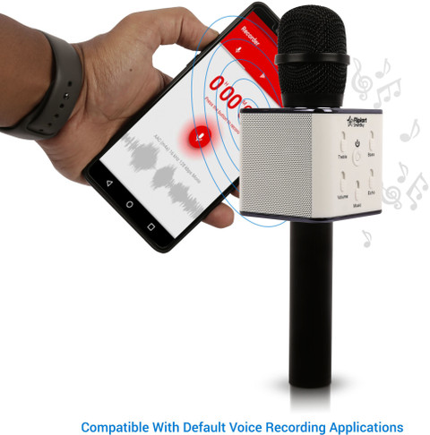 Flipkart SmartBuy Karaoke Bluetooth Microphone Flipkart SmartBuy