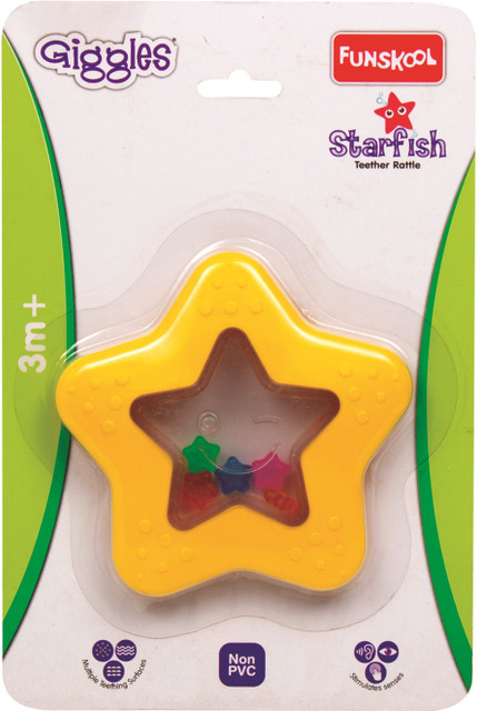 FUNSKOOL Giggles Star fish Rattle Price in India Buy FUNSKOOL