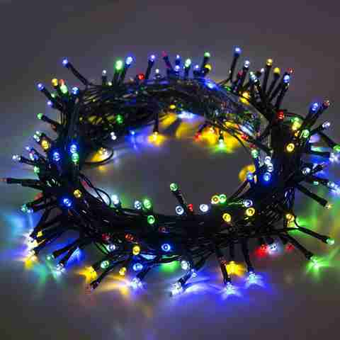 MIRADH 75 LEDs 17.98 m Multicolor Color Changing, Flickering
