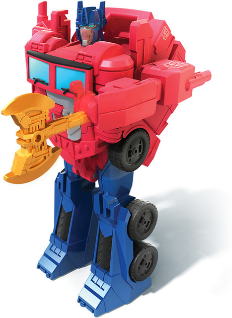 Optimus Prime One Step Changer TRANSFORMERS Toys Cyberverse Action