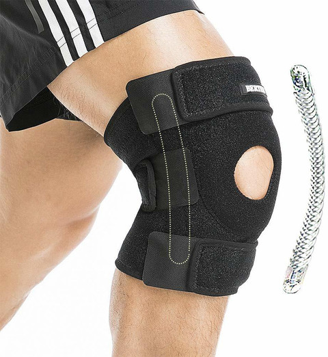 Buy Careforce - The Force Behind Your Health Neoprene Knee Brace Support for Men & Women Pain Relief Open Patella Prime Stabilizer Cap for Arthritis, Sports, Gym, Injury Recovery - Free Size Buy Careforce - The Force Behind Your Health Neoprene Knee Brace Support for Men & Women Pain Relief Open Patella Prime Stabilizer Cap for Arthritis, Sports, Gym, Injury Recovery - Free Size