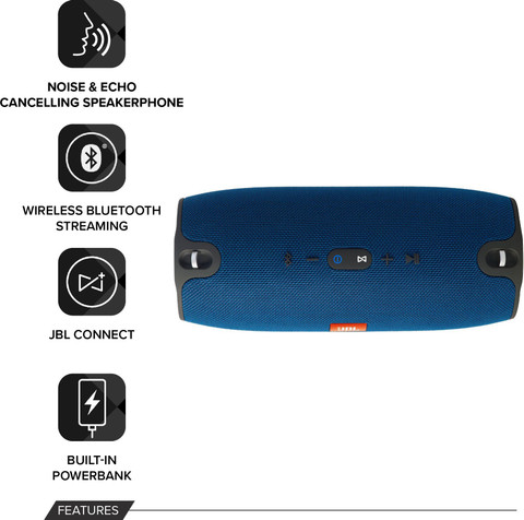 Buy JBL XTREMEBLUEU Portable Bluetooth Speaker Online from