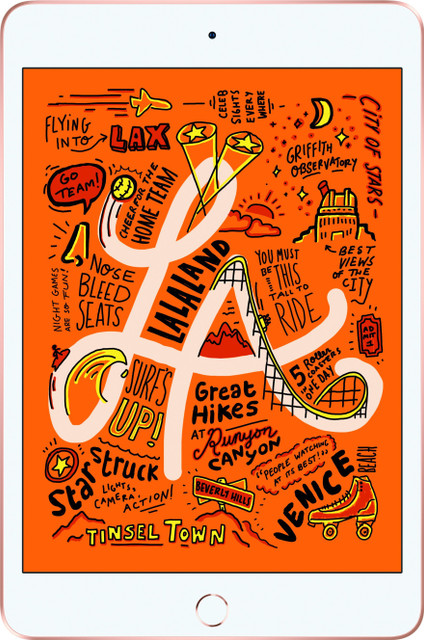 iPad本体 Apple iPad mini5 256GB Wi-Fi + Cellular Apple ipad Mini (2019) 256 GB ROM 7.9 inch with Wi-Fi Only (Gold