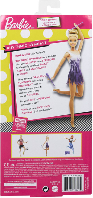 BARBIE Rhythmic Gymnast Doll - Rhythmic Gymnast Doll . shop for BARBIE ...