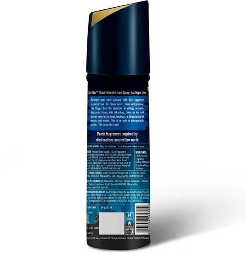 SET WET Global Edition Perfume Spray, Las Vegas Live Perfume Body