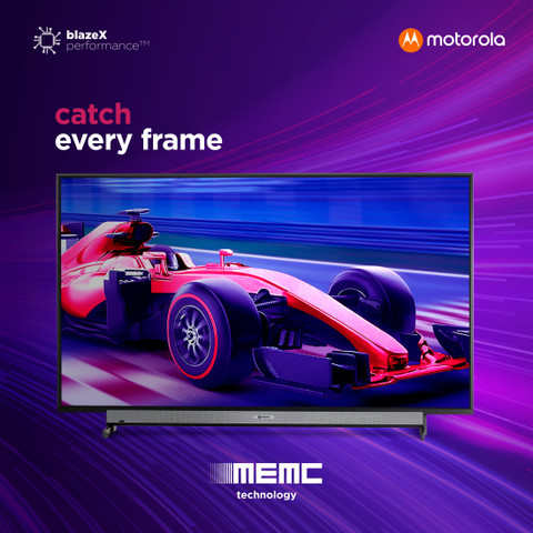 MOTOROLA ZX 139 cm (55 inch) Ultra HD (4K) LED Smart Android TV