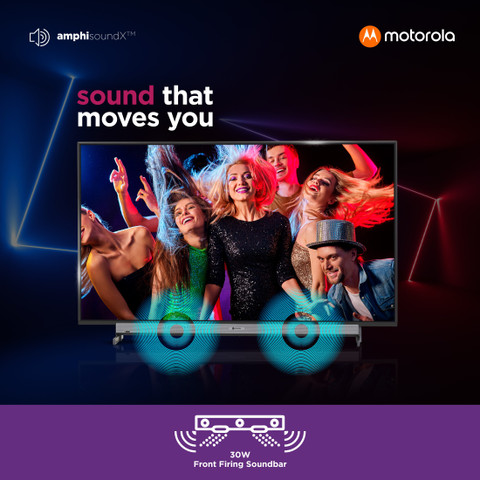 MOTOROLA ZX 139 cm (55 inch) Ultra HD (4K) LED Smart Android