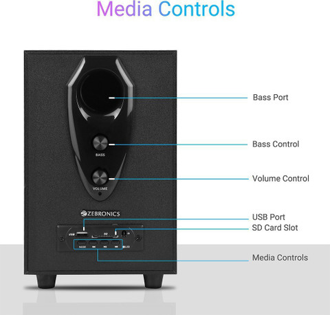 Buy ZEBRONICS ZEB-FEEL 60 W Bluetooth Home Theatre Online from