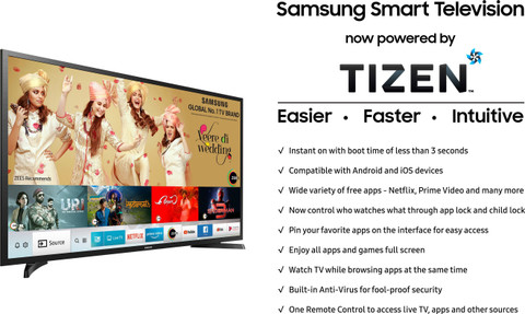 Samsung Series 4 80 cm (32 inch) HD Ready LED Smart Tizen TV Online at ...