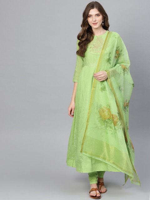 dupatta flipkart biba anarkali