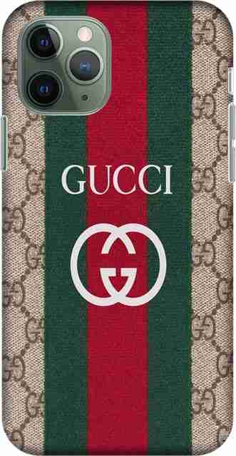 ✨美品✨GUCCI iPhone 11 Pro Max レザーカバー PNBEE Back Cover for Apple iPhone 11 Pro Max- Gucci Logo Print