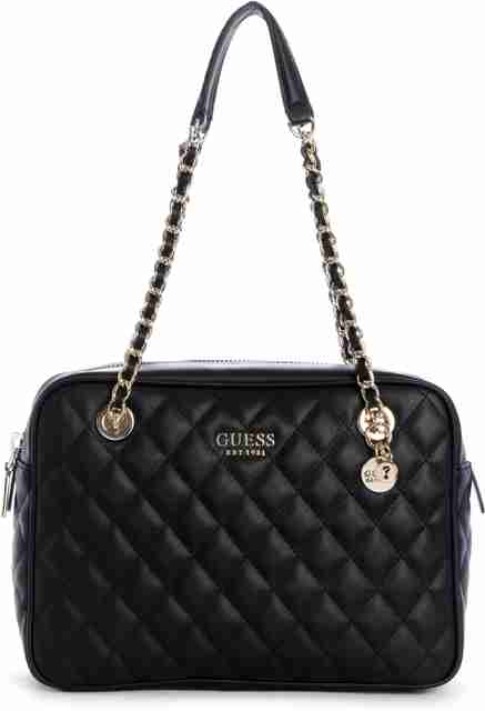 Buy Guess Guess Bags India Online Buy GUESS Women Black Shoulder