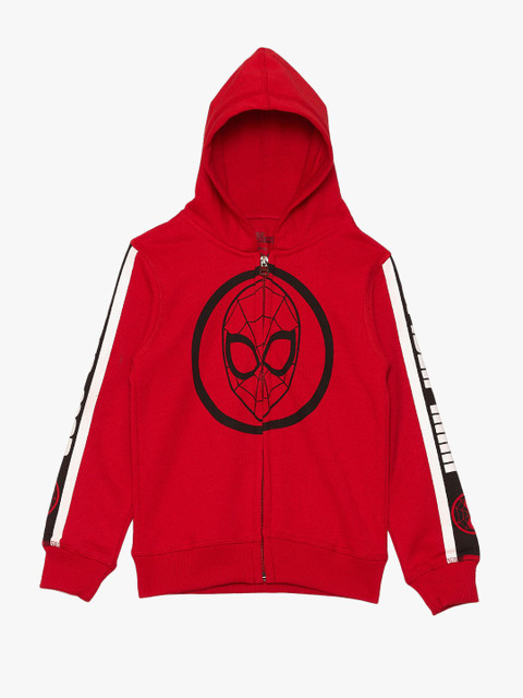 Spiderman By Kidsville Full Sleeve Printed Boys Sweatshirt Buy