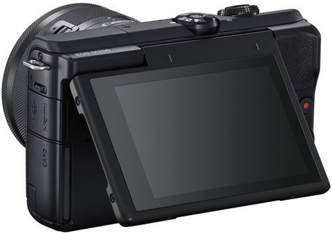 Canon EOS M200 Mirrorless Camera Body with Dual Lens 15-45 and 55