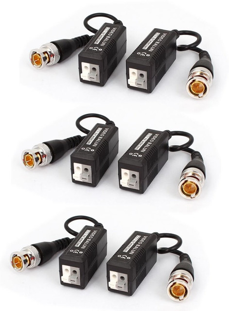 SEASPIRIT Video Balun Transceiver CCTV Camera Passive BNC