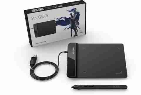 XP Pen Star G430S x inch Graphics Tablet Connectivity USB