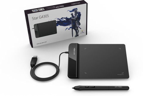 XP Pen Star G430S x inch Graphics Tablet Connectivity USB