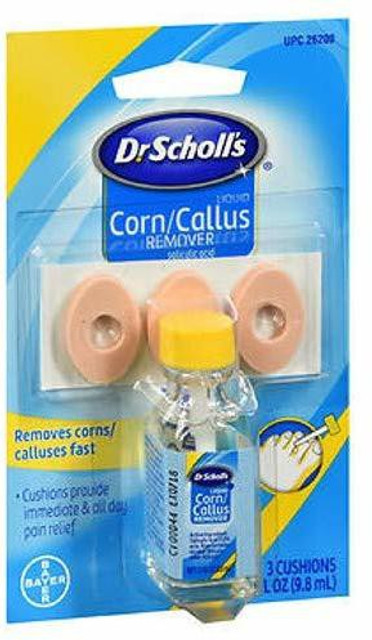 Scholl's Liquid Corn Callus Remover, Liquid Kit- 1/3 Fl Oz