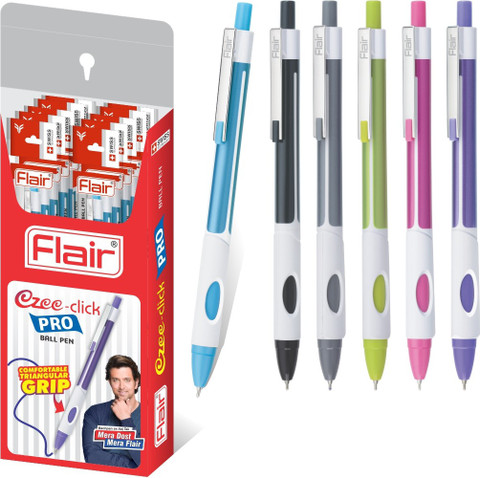 FLAIR Ezee Click Pro Ball Pen