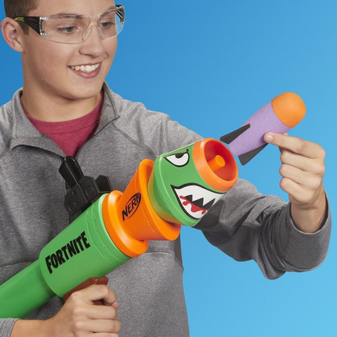 Nerf Fortnite RL Blaster, Fires Foam Rockets, Fortnite Rockets