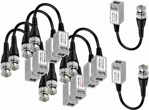 SEASPIRIT 10pcs BNC Cable Extend Coupler Connector 5Pair BNC Video