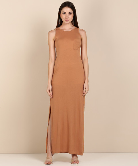 forever 21 orange maxi dress Rent Forever New Long Sleeve Cut Out Maxi Dress In Orange