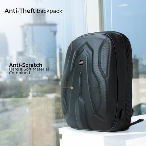 NASHER MILES 15 inch Viso Black Laptop Backpack - Image 7