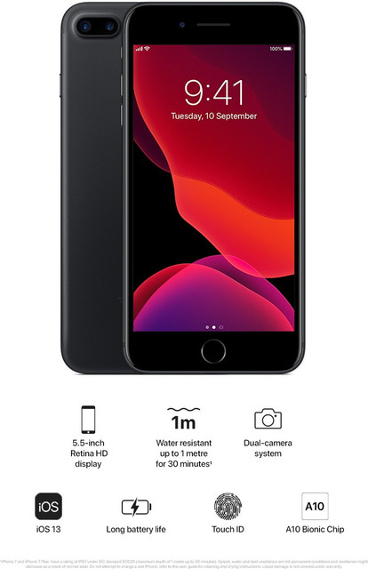 iPhone 7 Plus (Black, 32 GB): Buy Apple iPhone 7 Plus Online and