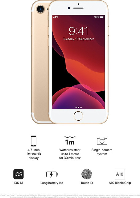 iPhone 7 : Buy Apple iPhone 7 (Gold, 32 GB) Online at Best