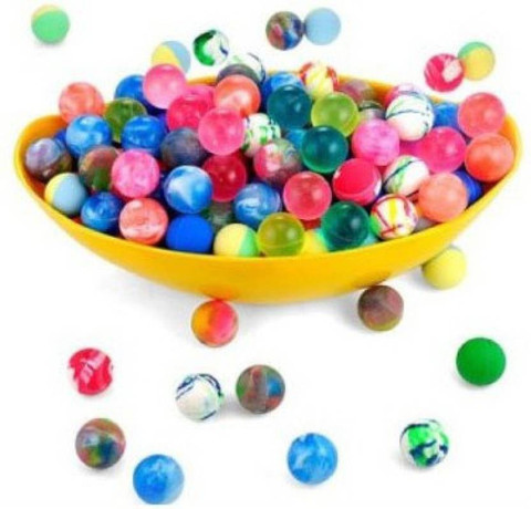 VK MART 100Pcs Jumping Ball Crazy (Pack of 100Pcs) Jumping Ball